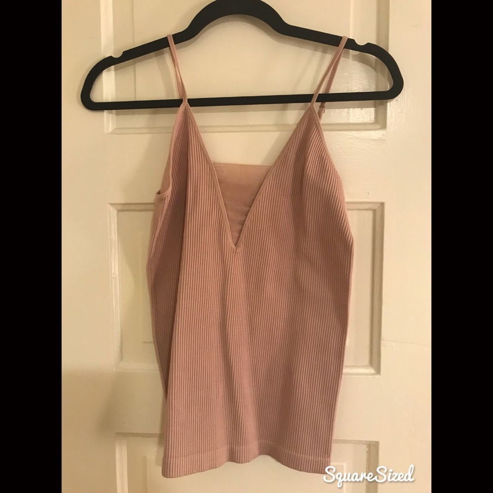 Free people dusty pink tank